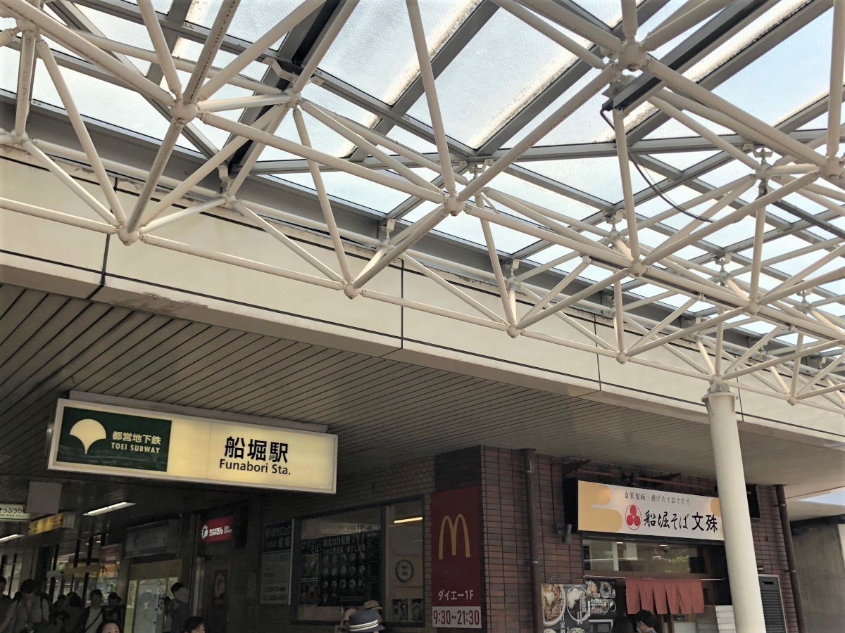 船堀駅北口の写真